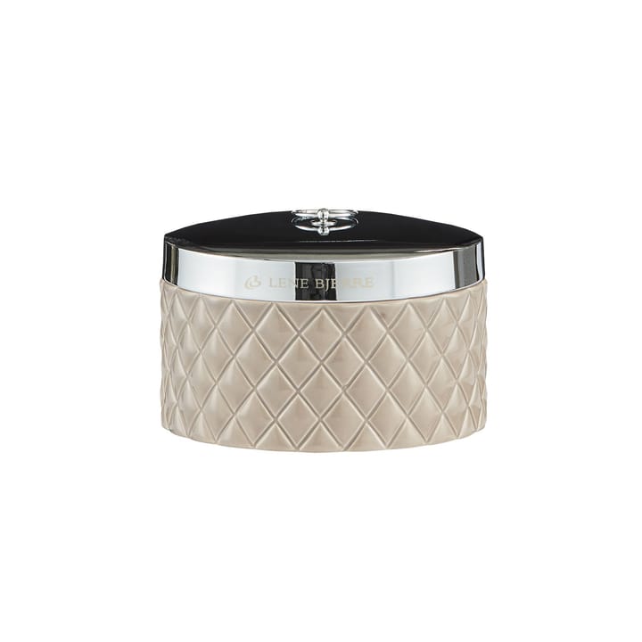 Portia storage box Ø15 cm - brown-silver - Lene Bjerre