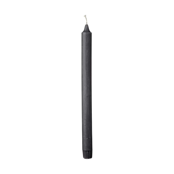 Rustic candle 28 cm, Dark grey Lene Bjerre