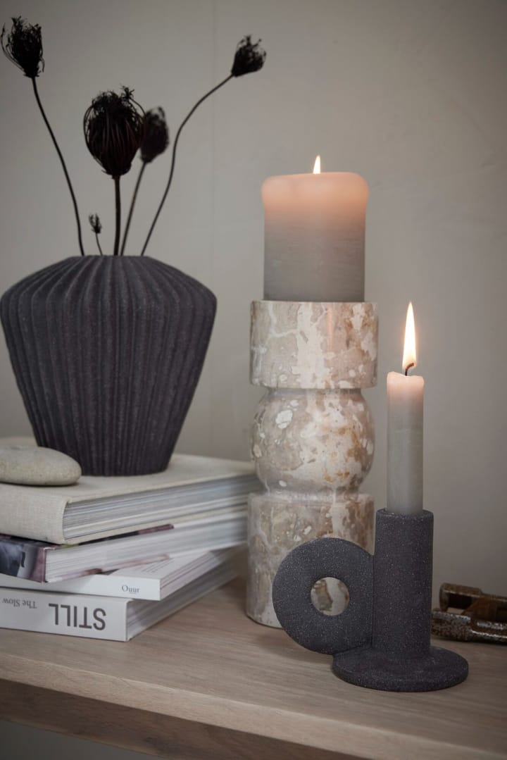 Rustic candle 28 cm, Off white Lene Bjerre