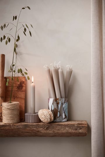 Rustic candle 28 cm - Off white - Lene Bjerre