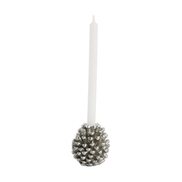 Serafina candle holder 6 cm - Antique silver - Lene Bjerre