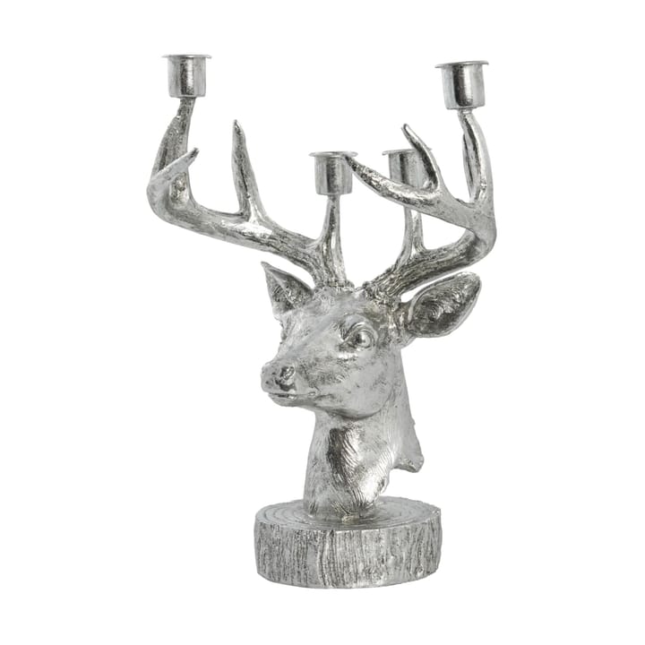 Serafina candle holder deer 31 cm, Silver Lene Bjerre