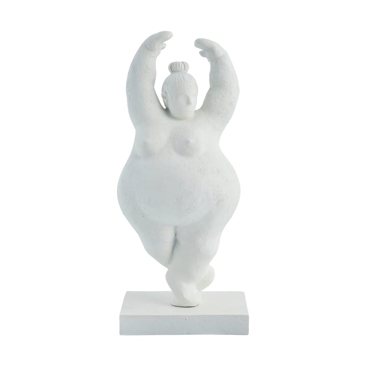 Serafina decoration woman pirouette 28 cm, White Lene Bjerre