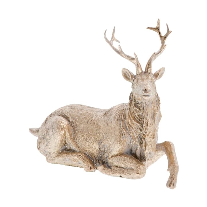 Sessia deer 17 cm, Light gold Lene Bjerre