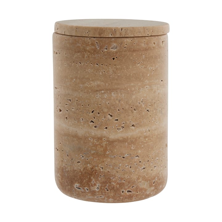 Travina jar H16.5 cm, Linen Lene Bjerre