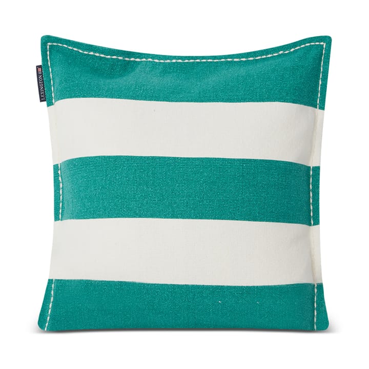 Blid Stripe Printed pillowcase 50x50 cm, Green-white Lexington