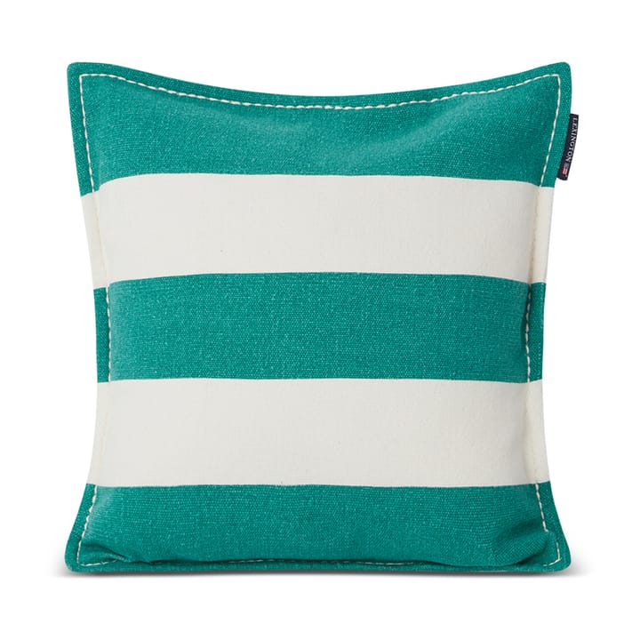 Blid Stripe Printed pillowcase 50x50 cm, Green-white Lexington