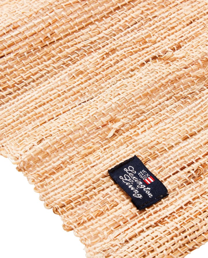 Handwoven Hemp/Ramie place mat 50x36 cm, Natural Lexington