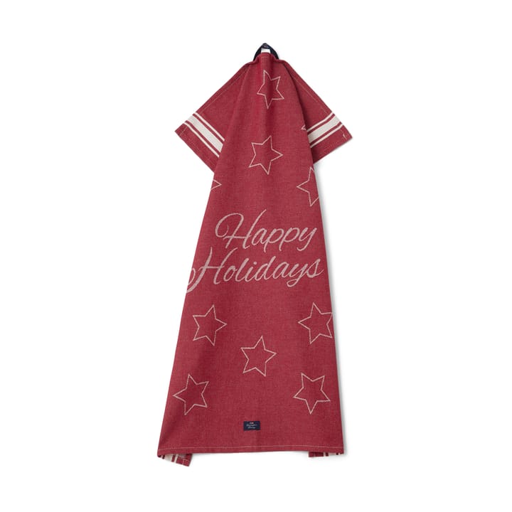 Happy Holidays kitchen towel 50x70 cm, Red Lexington