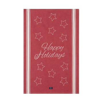 Happy Holidays kitchen towel 50x70 cm - Red - Lexington