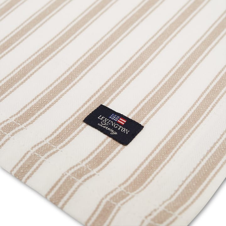 Icons Herringbone Striped placemat 40x50 cm, beige-white Lexington