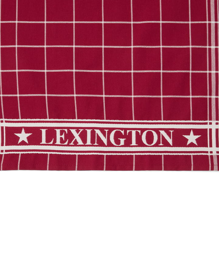 Lexington checked kitchen towel 50x70 cm, Red-white Lexington