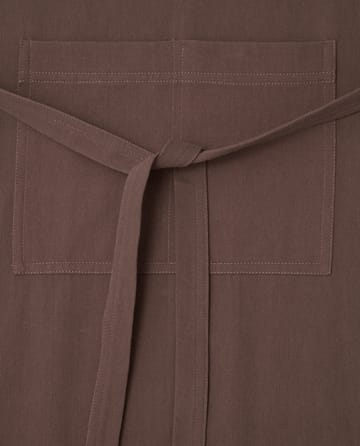 Organic Cotton apron - Brown - Lexington