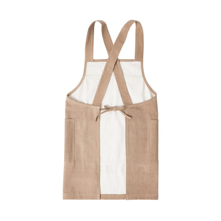 Organic Cotton Twill apron, Beige Lexington