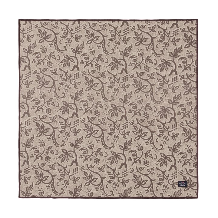 Printed Recycled Cotton napkin 50x50 - Light beige - Lexington