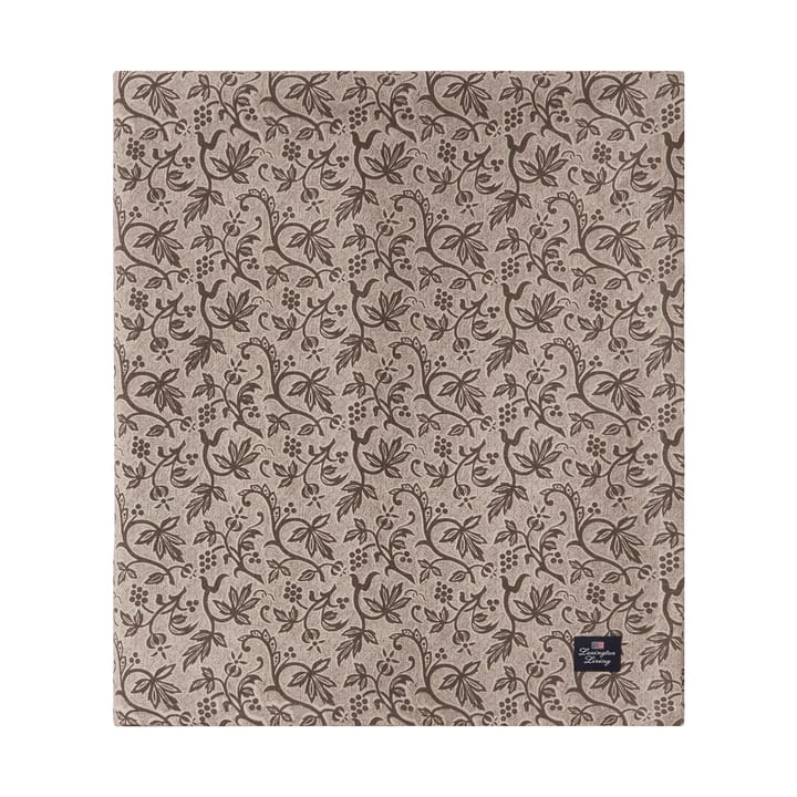 Printed Recycled Cotton tablecloth 150x250 cm - Light beige - Lexington