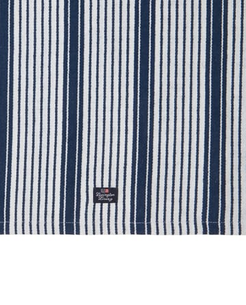 Striped organic cotton kitchen towel 50x70 cm - Navy - Lexington