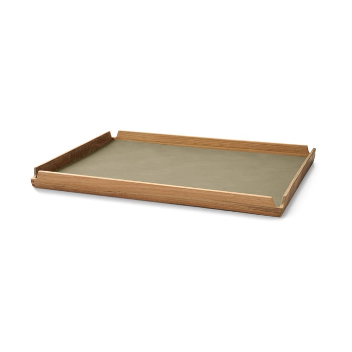 Airy teak tray Square L, Nupo herbal dust LIND DNA