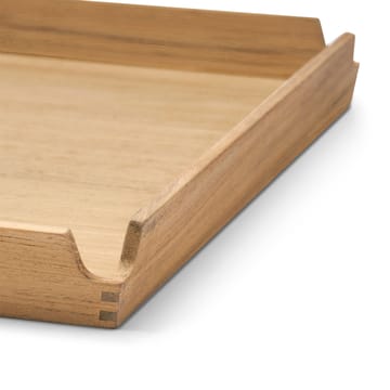 Airy teak tray square M - Nupo herbal dust - LIND DNA