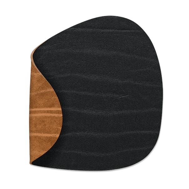 Buffalo coaster reversible curve 1 pcs, black-nature LIND DNA