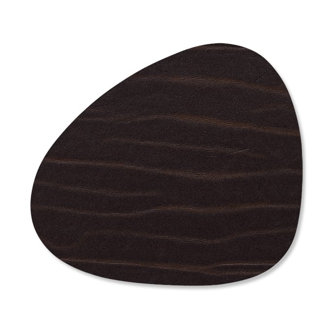 Buffalo coaster reversible curve 1 pcs, black-nature LIND DNA