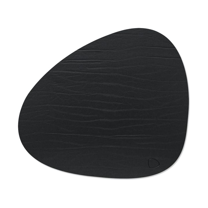 Buffalo placemat reversible curve L 1 pcs, black-nature LIND DNA