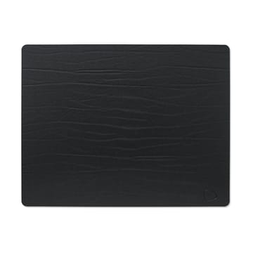 Buffalo placemat reversible square 1 pcs - black-nature - LIND DNA