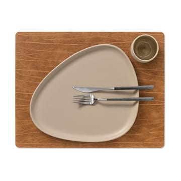 Buffalo placemat reversible square 1 pcs - black-nature - LIND DNA