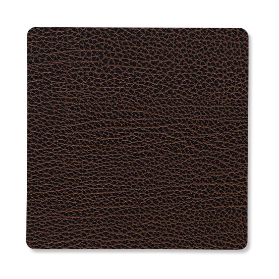 Bull coaster square, brown LIND DNA