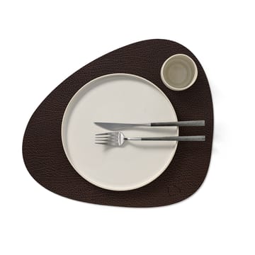 Bull placemat curve - brown - LIND DNA