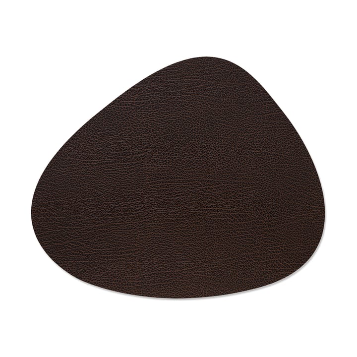 Bull placemat reversible curve L 1 pcs, black-brown LIND DNA