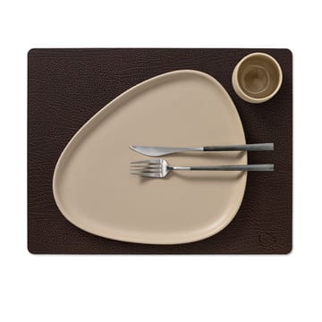 Bull placemat square - brown - LIND DNA