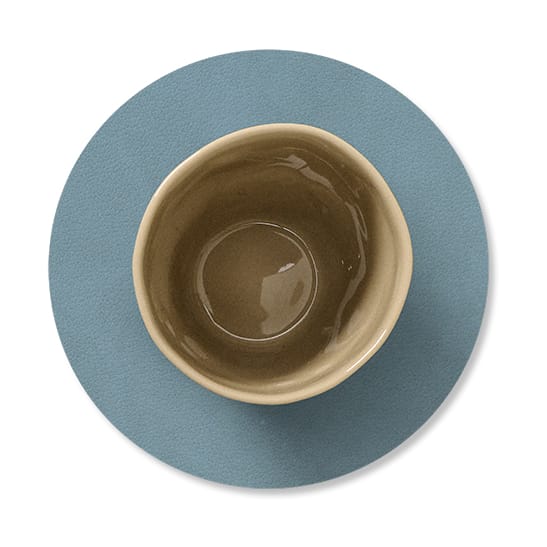 Cloud coaster reversible  circle 1 pcs, lightblue-light grey LIND DNA