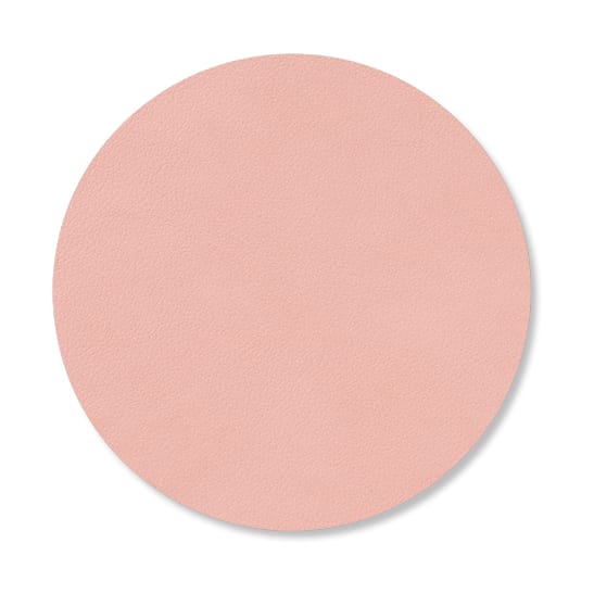 Cloud coaster reversible  circle 1 pcs, pink-light grey LIND DNA