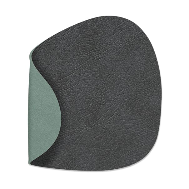 Cloud-Nupo coaster reversible curve 1 pcs, anthracite-pastel green LIND DNA