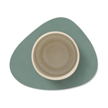 Cloud-Nupo coaster reversible curve 1 pcs - anthracite-pastel green - LIND DNA