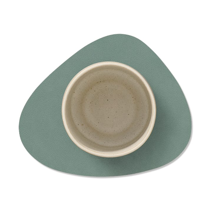 Cloud-Nupo coaster reversible curve 1 pcs, anthracite-pastel green LIND DNA