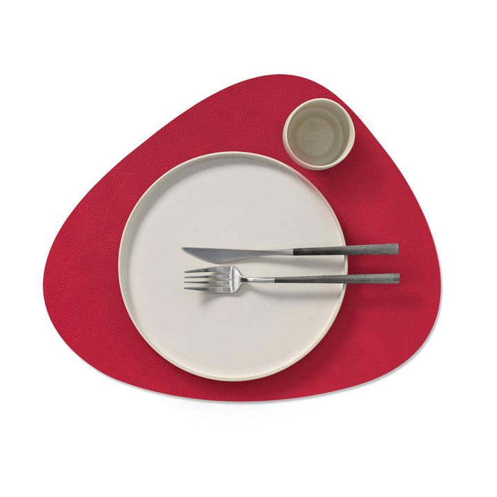 Cloud placemat reversible curve L 1 pcs, Black-red LIND DNA