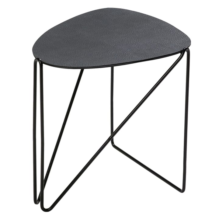 Curve Chameleon Hippo side table, black-anthracite LIND DNA