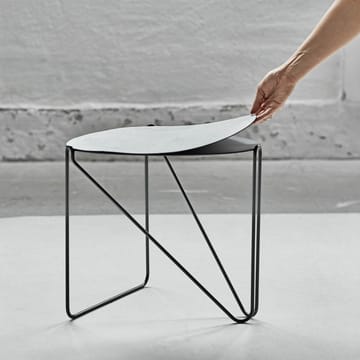 Curve Chameleon Hippo side table - black-anthracite - LIND DNA