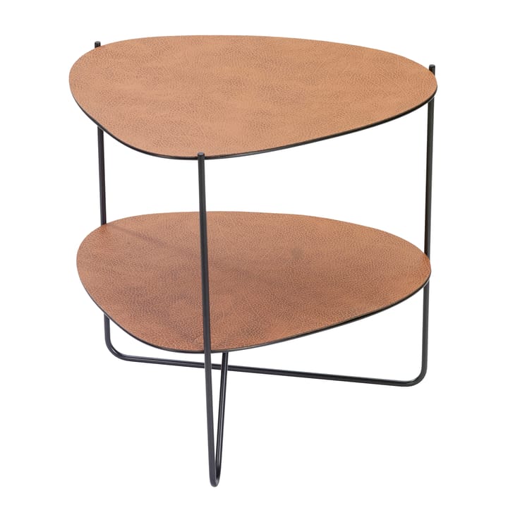 Curve Double Hippo side table, nature LIND DNA