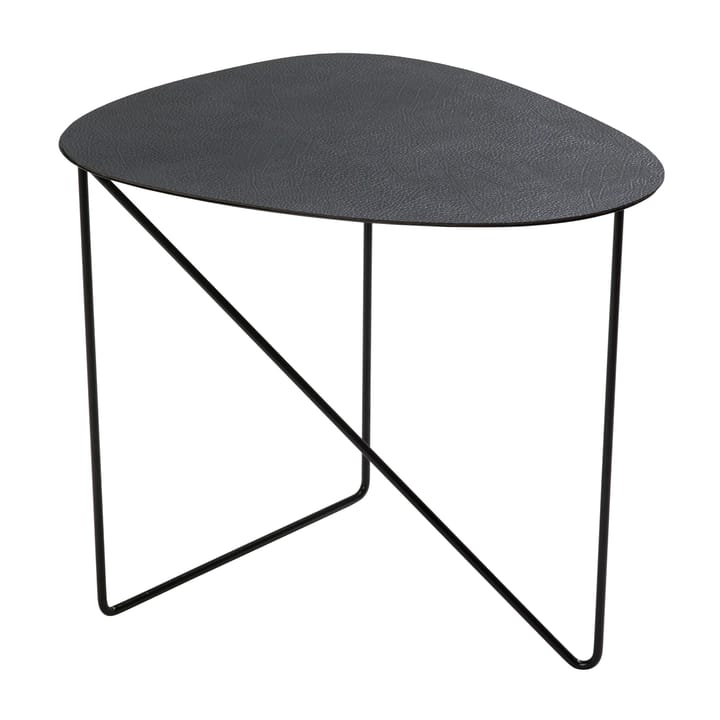 Curve Hippo side table L, black-anthracite LIND DNA