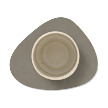 Curve Nupo Double coaster - Linen-Flint Grey - LIND DNA