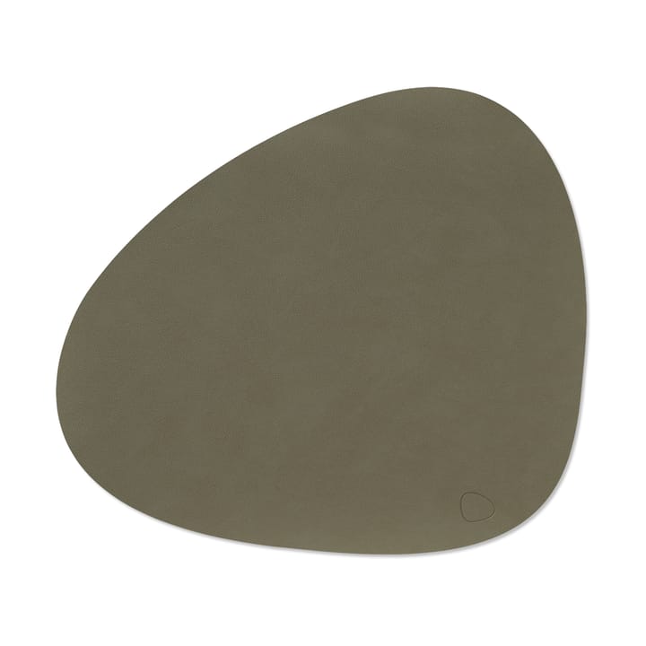 Curve Nupo placemat - Army green - LIND DNA