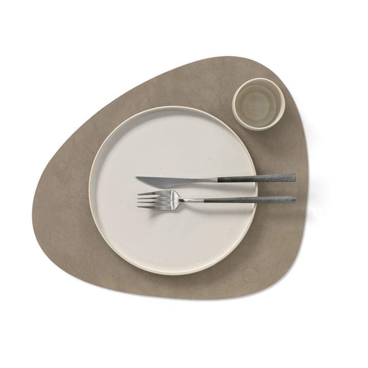 Curve Nupo placemat, Nomad grey LIND DNA