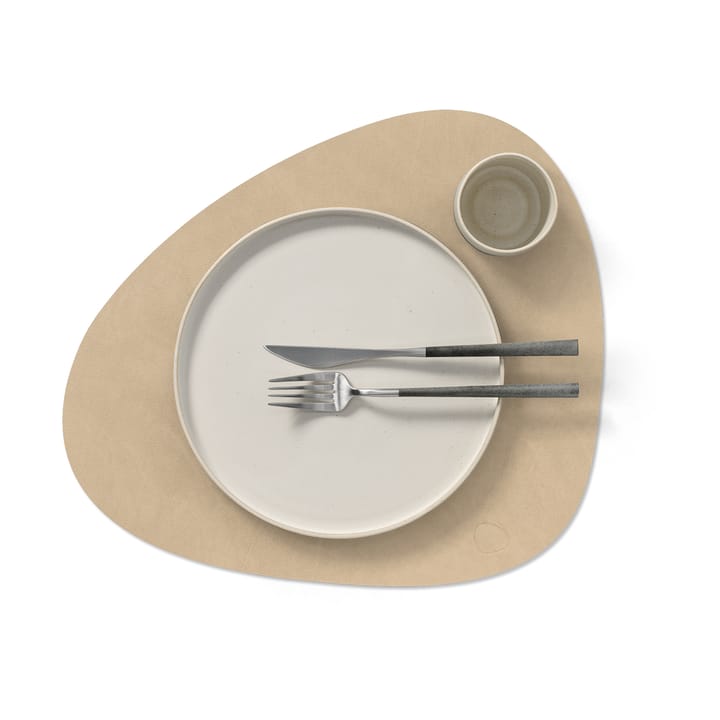 Curve Nupo placemat, Sand LIND DNA