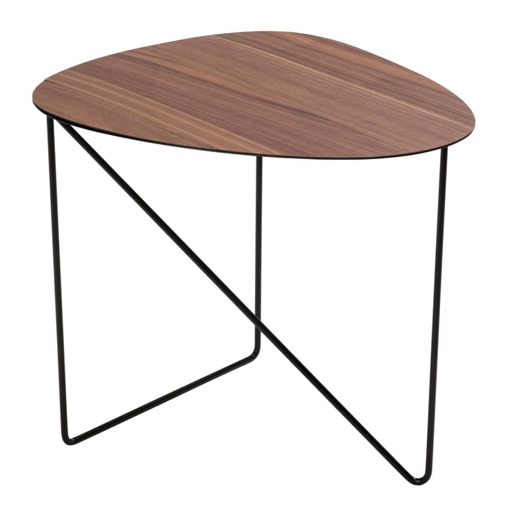 Curve side table L, walnut LIND DNA