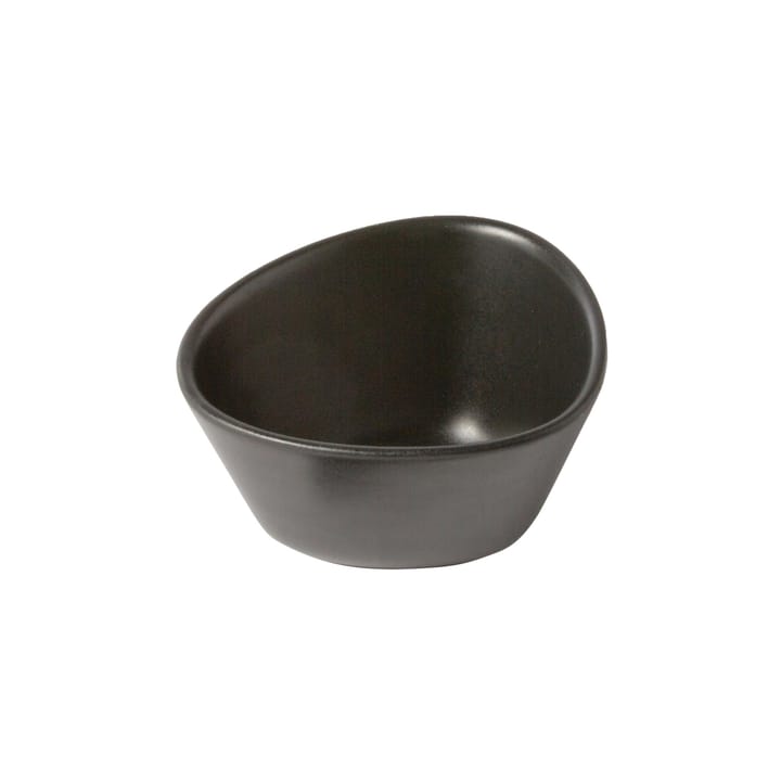 Curve Stoneware bowl S 10x11 cm, black LIND DNA