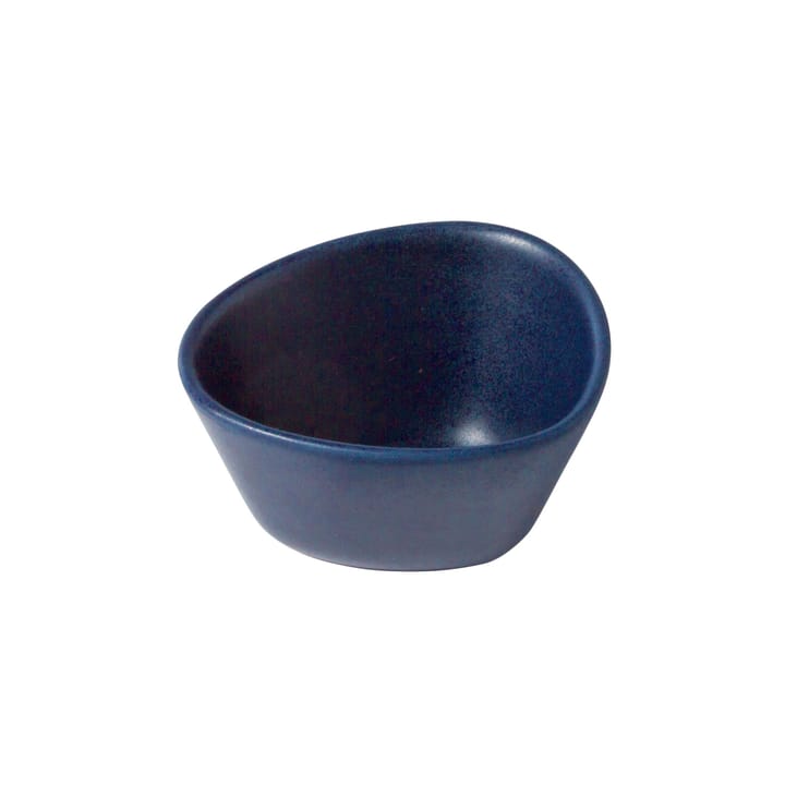 Curve Stoneware bowl S 10x11 cm, navy blue LIND DNA