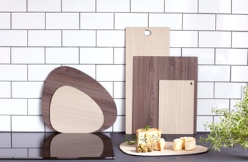 Cut & Serve square chopping board S - Ash - LIND DNA